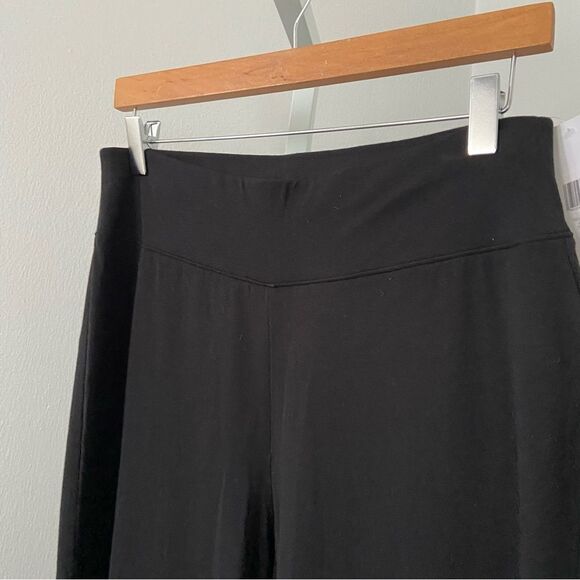 NWT Eileen Fisher Organic Traceable Cotton Jersey Wide-Leg Pant size Small - Picture 6 of 10